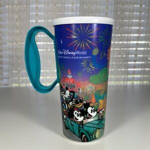 Walt Disney‎ World 2024 Mug Fireworks Mickey Mouse & Friends Whirley Drinkworks
